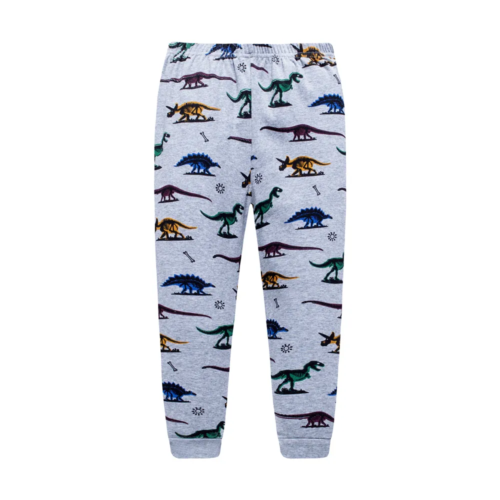 100% Cottons Kids Pajama Set 2 Pack - Dinosaur