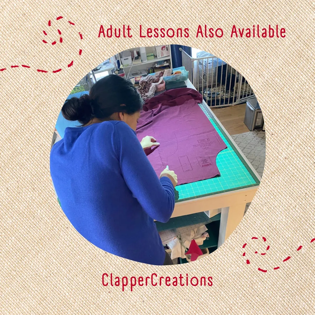 2-hr Sewing Lessons