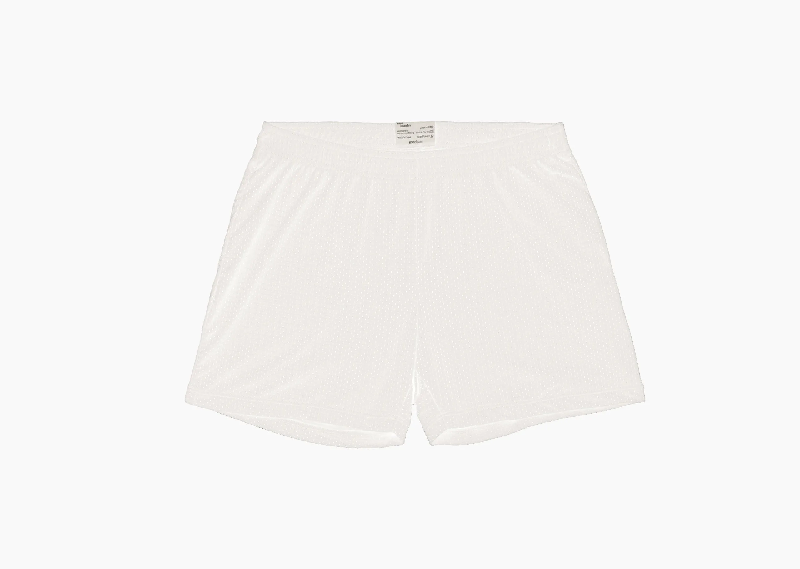 4" Lounge Short ~ Cream