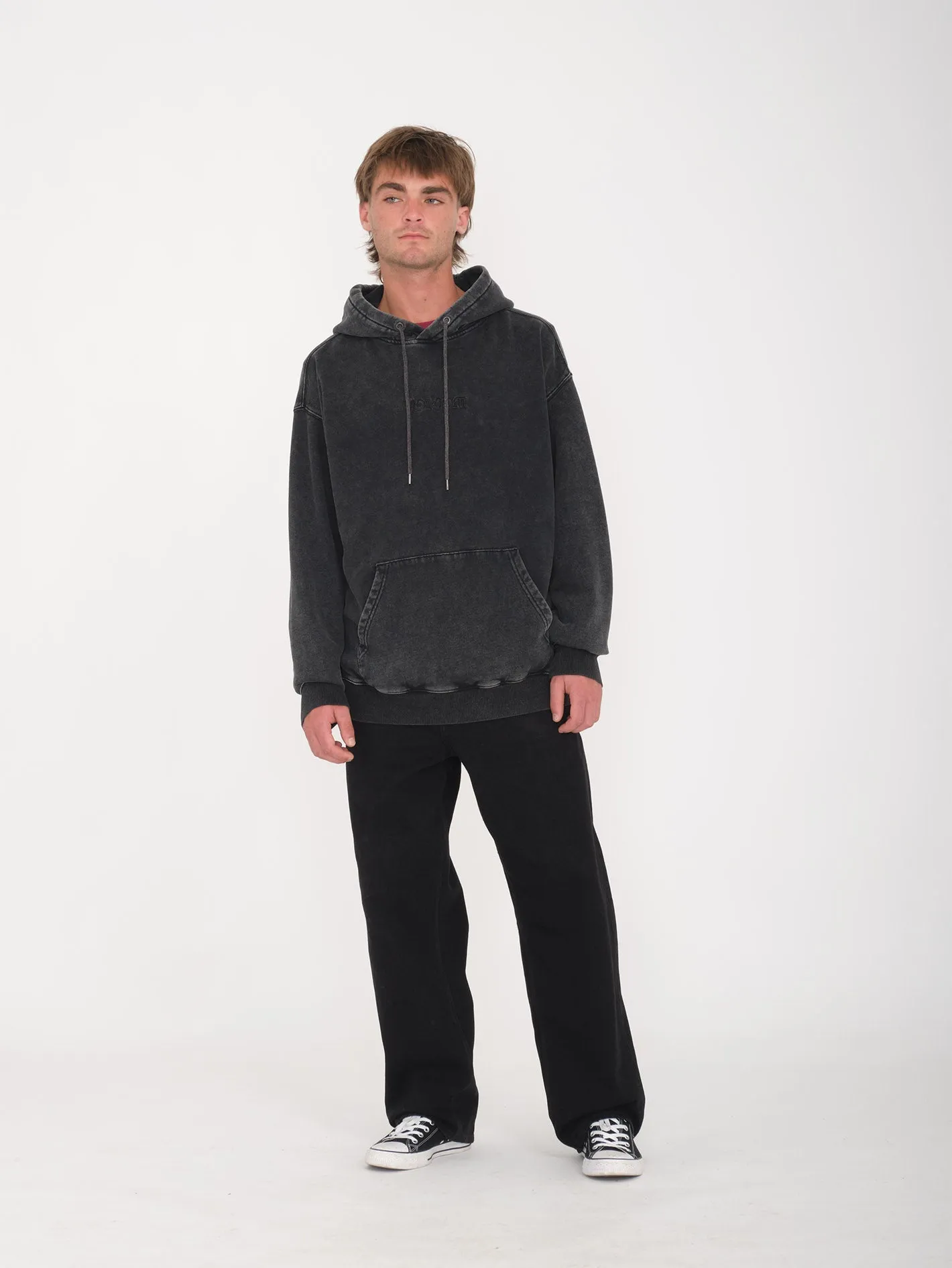 Acid Wall Kapuzenpullover - BLACK