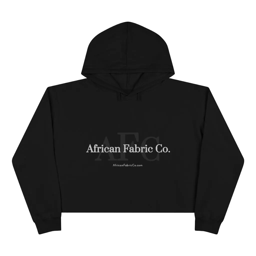 African Fabric Co. Crop Hoodie