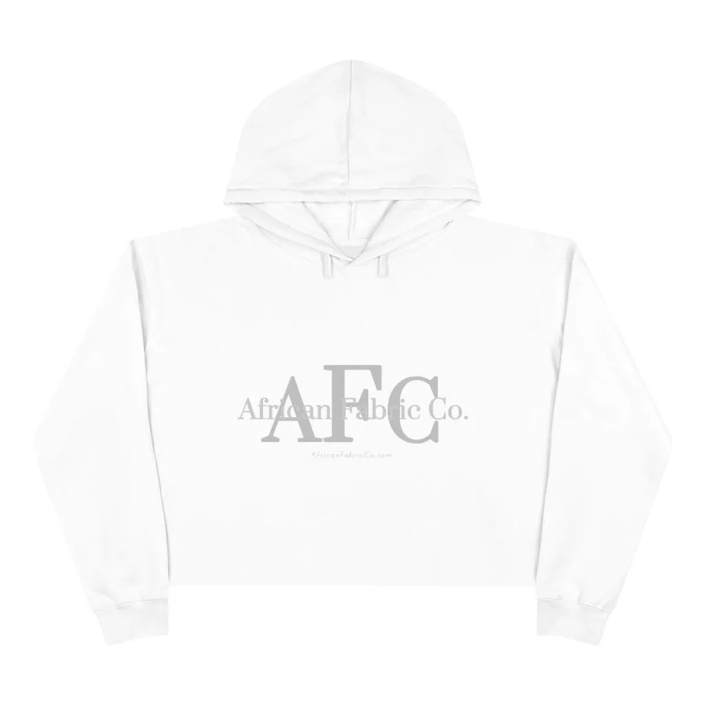 African Fabric Co. Crop Hoodie