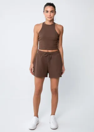 All-Around Lounge Tank Chocolate
