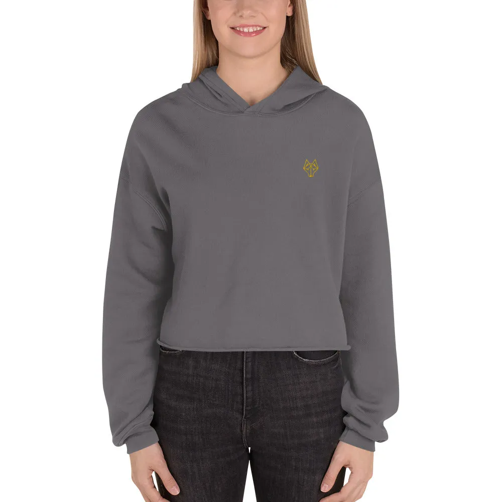 Alpha Minimalist Crop Hoodie