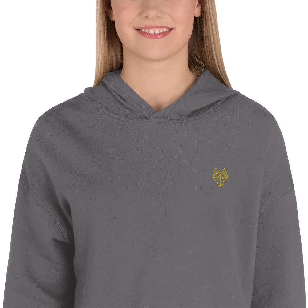Alpha Minimalist Crop Hoodie