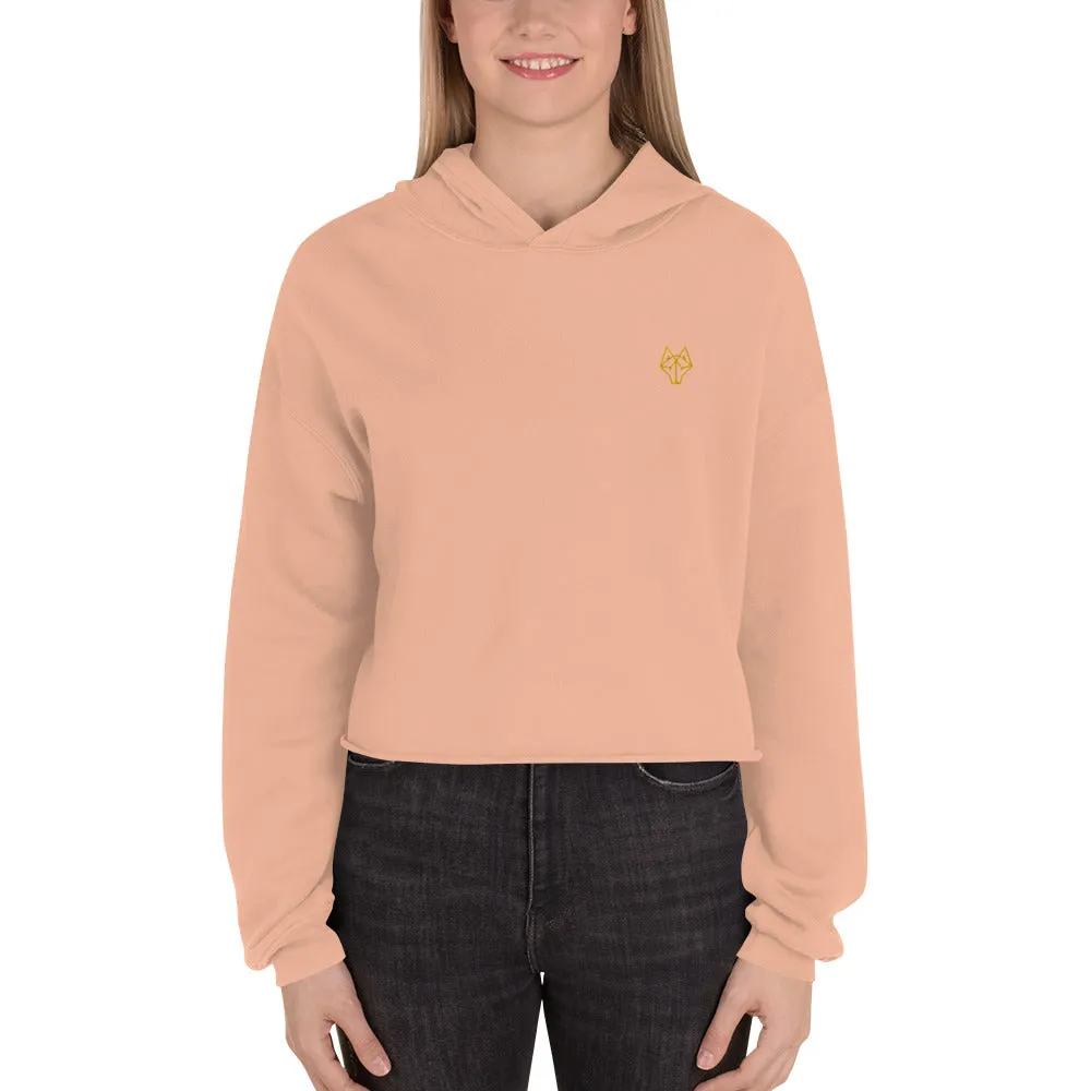 Alpha Minimalist Crop Hoodie