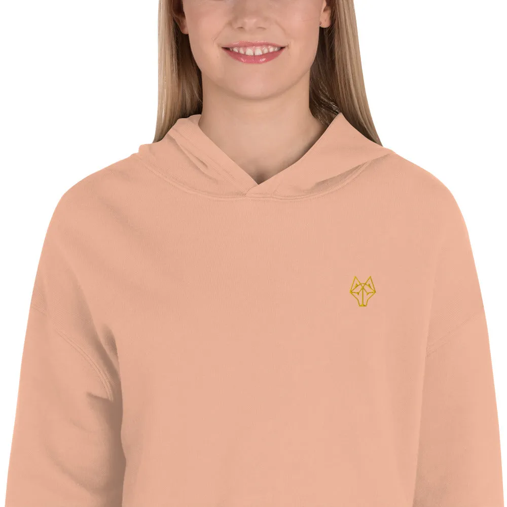 Alpha Minimalist Crop Hoodie