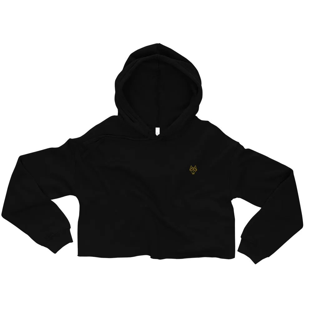 Alpha Minimalist Crop Hoodie