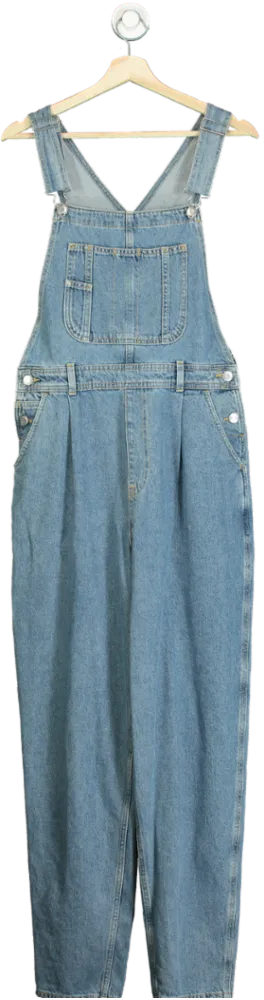 &Denim Blue Denim Overalls UK 10