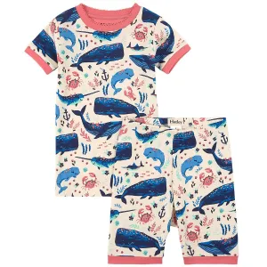 Aquatic Friends Organic Cotton Short Pajama Set