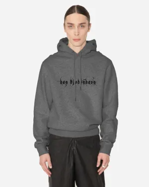 Artwork Regular Hoodie - Grey