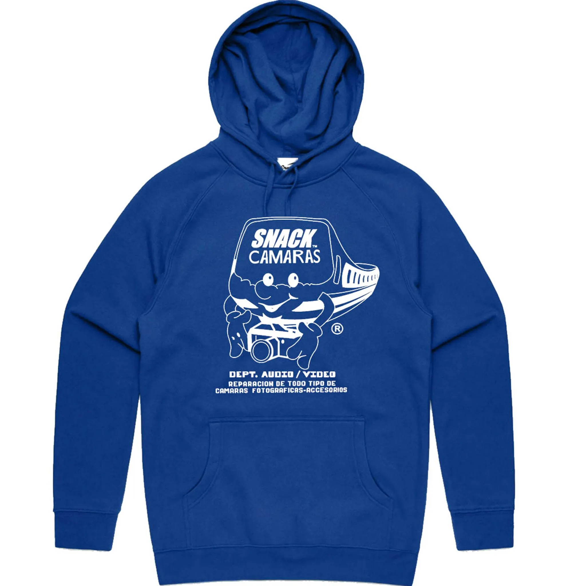 AUDIO / VIDEO HOODIE - BLUE