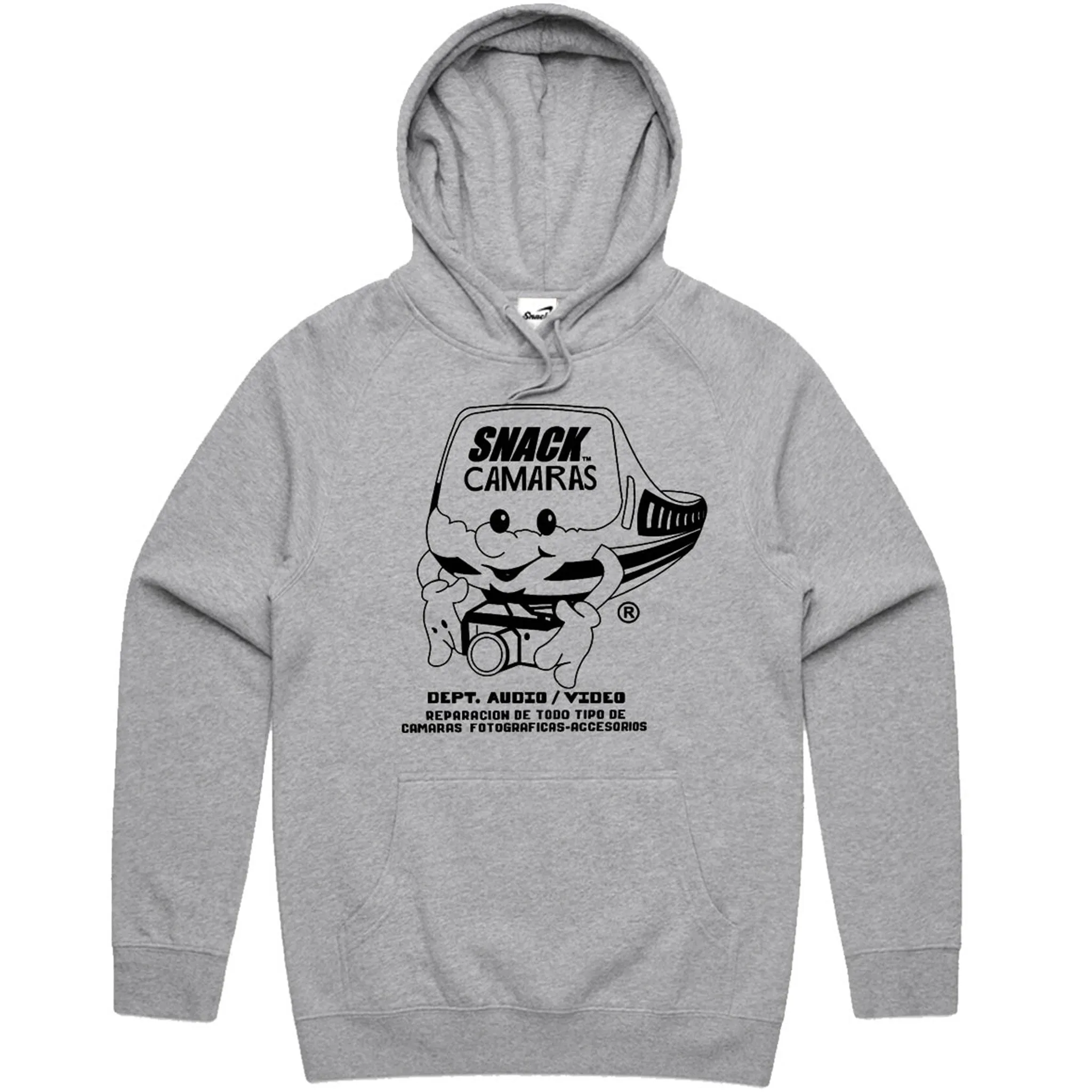 AUDIO / VIDEO HOODIE - GREY