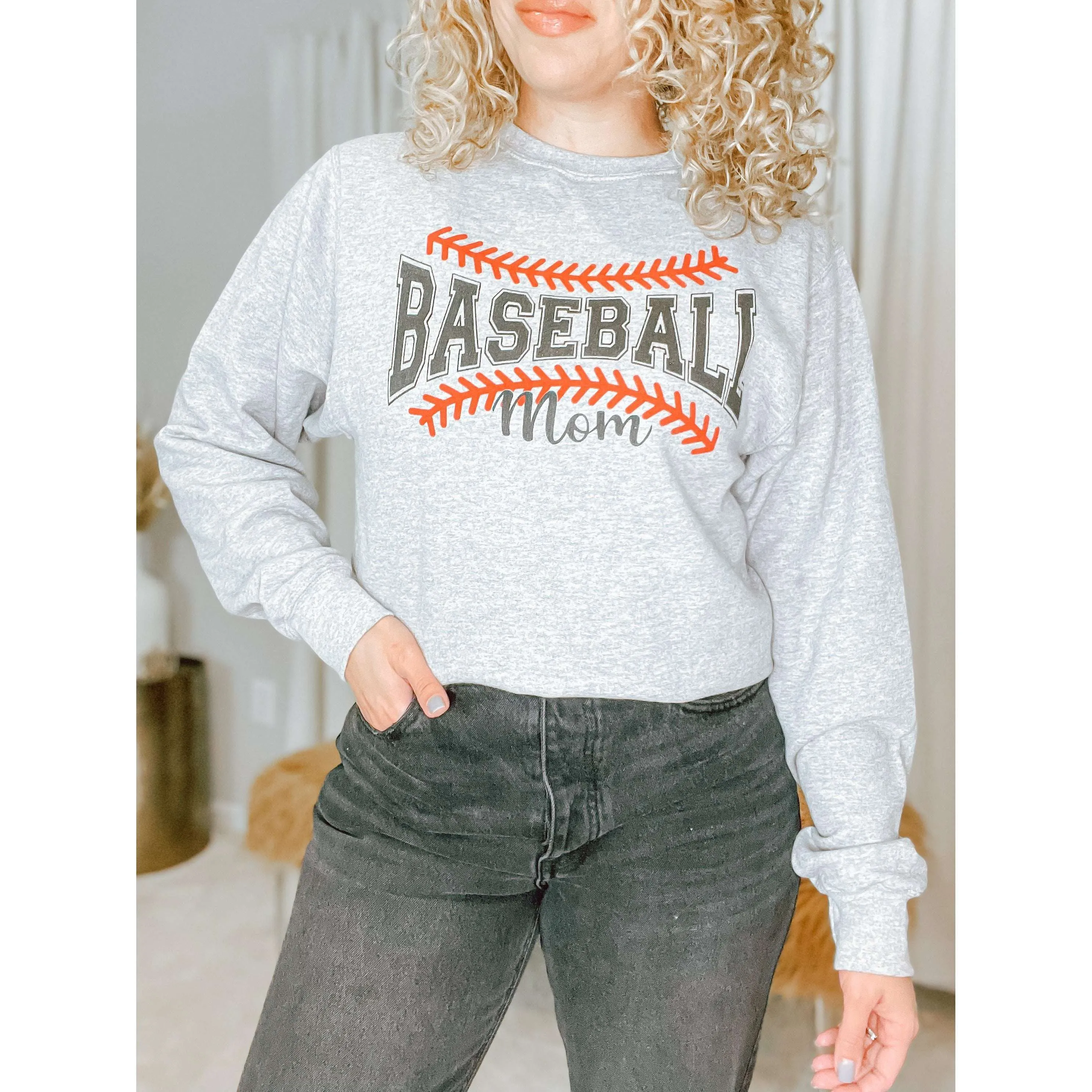 Baseball Mom Sweatshirt
