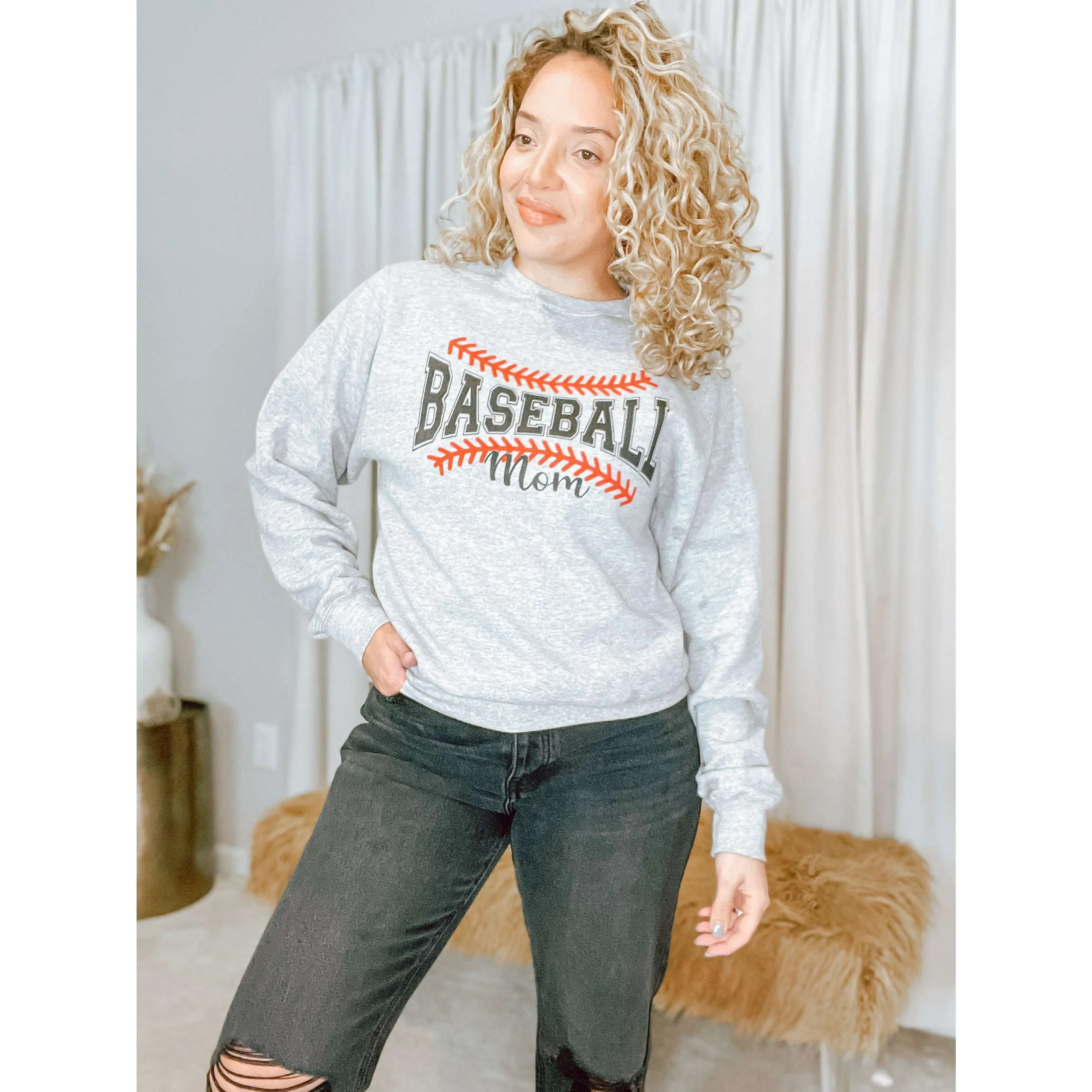 Baseball Mom Sweatshirt