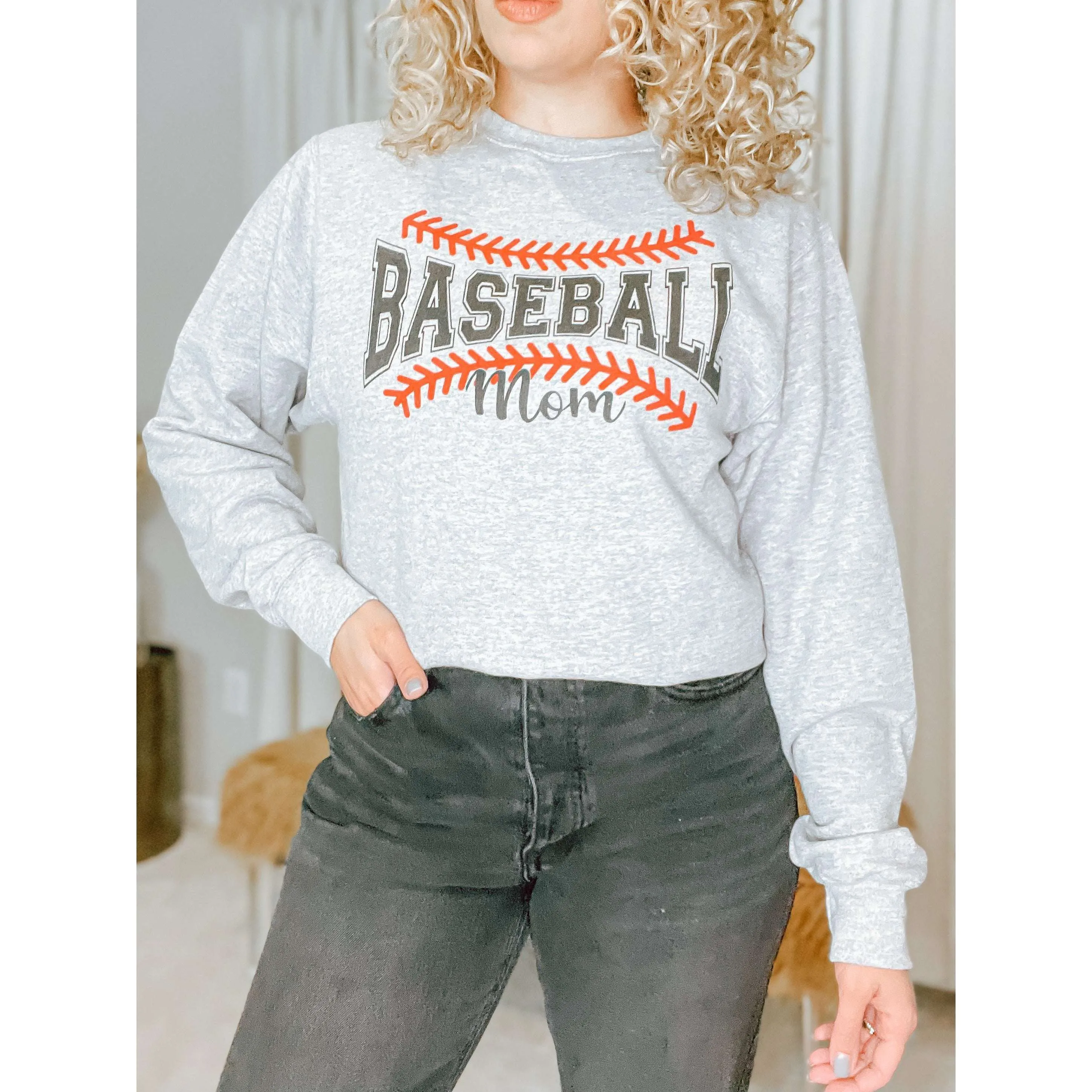 Baseball Mom Sweatshirt