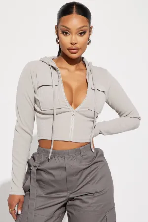 Before Sunrise Lounge Hoodie - Grey