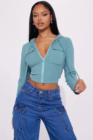 Before Sunrise Lounge Hoodie - Teal