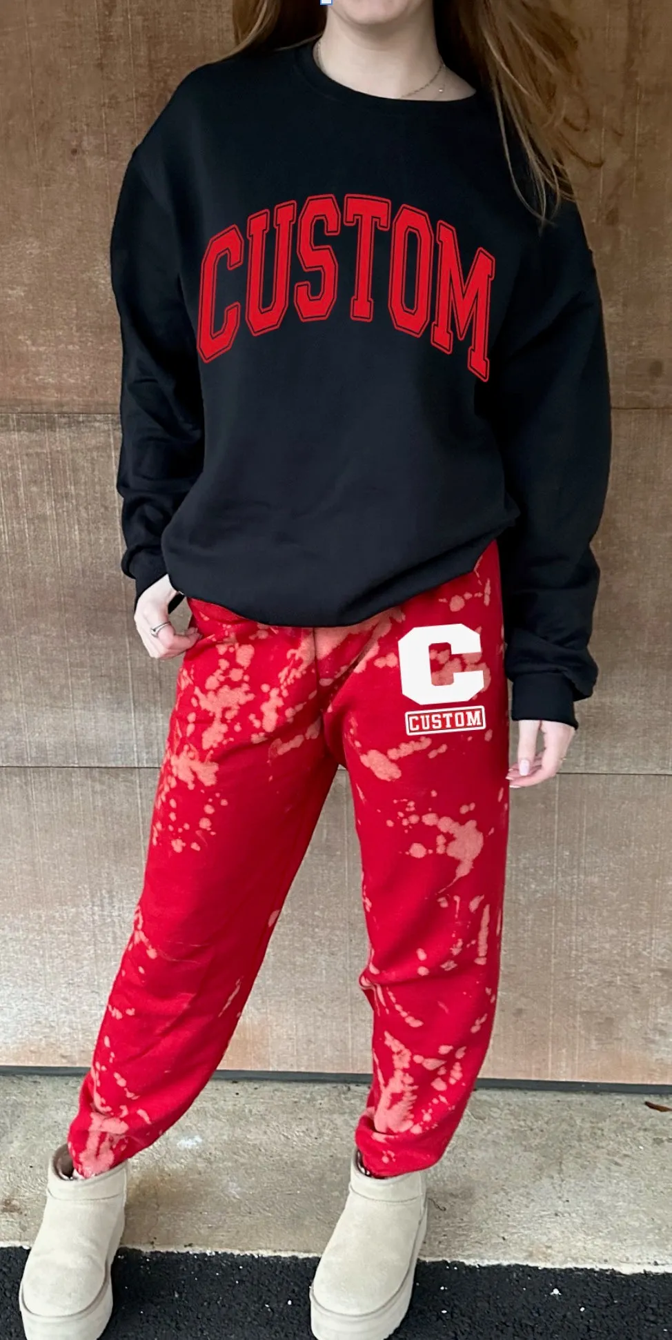 Big Bar Hoodie or Crew