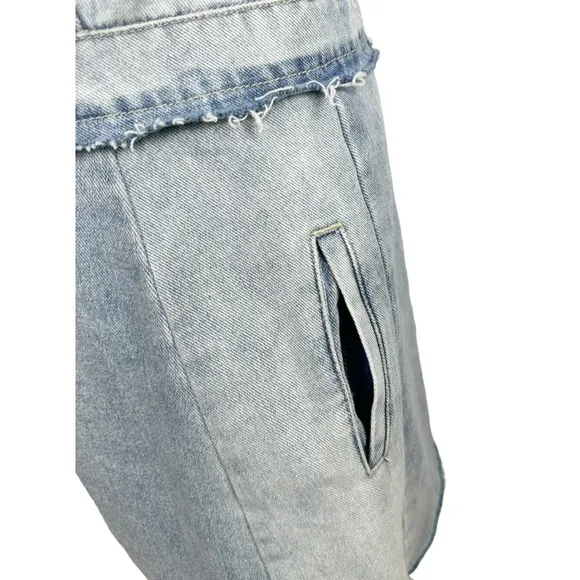 BLANKNYC Netglow Dress in Denim Blue Size Small