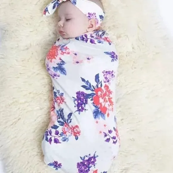 𝅺Blooming Women by Angel 4 Piece Robe and Matching Baby Set, Size XL