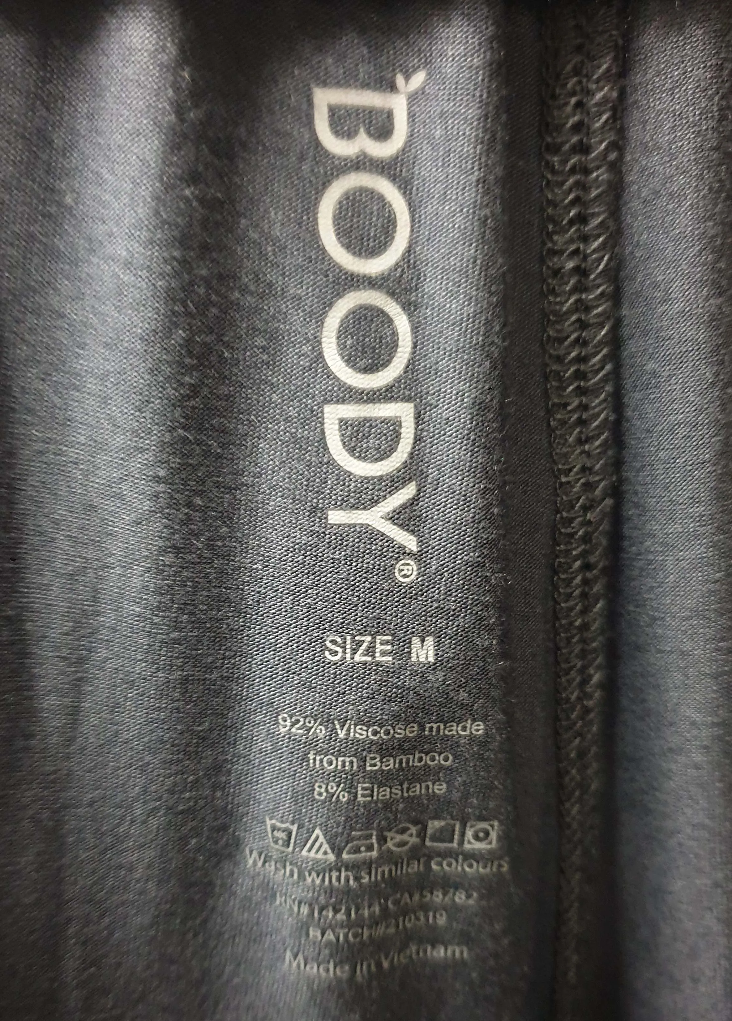 Boody grey downtime slim leg lounge pants size M