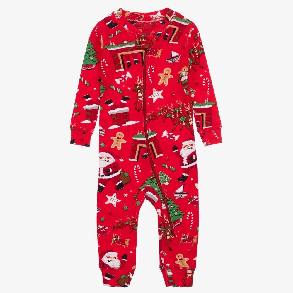 Books to bed - Twas The Night Before Christmas Book and Infant Coverall