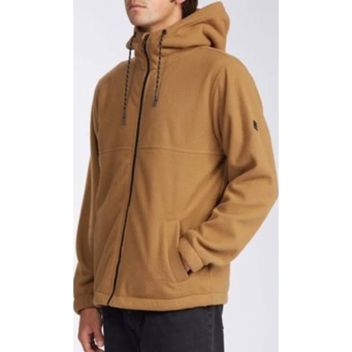 Boundary Zip Sherpa Hoodie