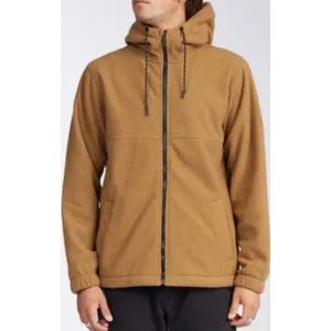 Boundary Zip Sherpa Hoodie
