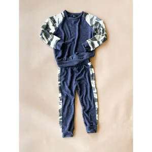 Brandon Joggers | Navy w/Camo