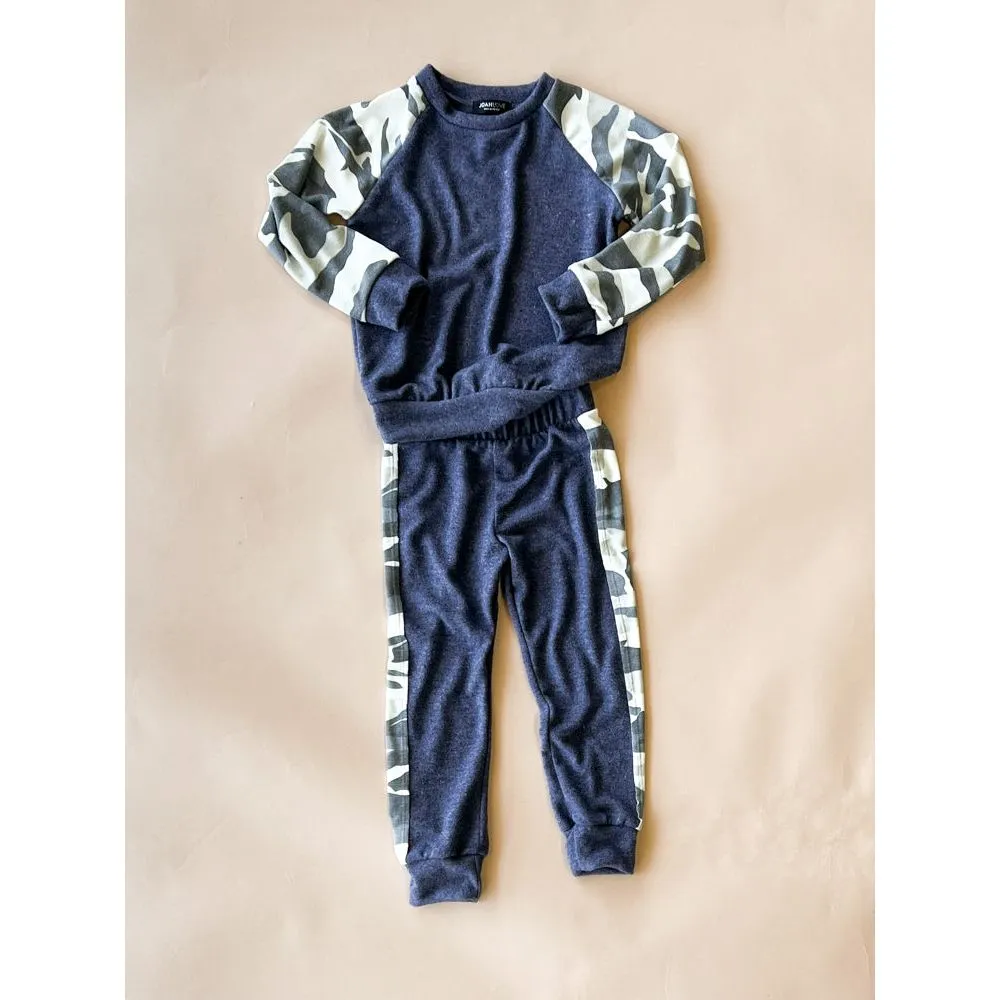 Brandon Joggers | Navy w/Camo