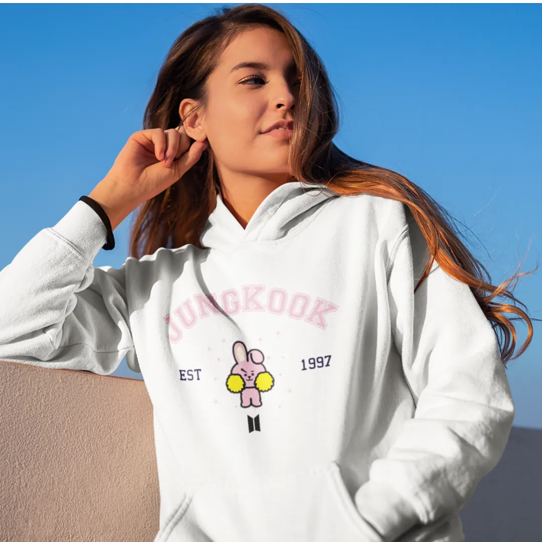 BT21 Cooky Hoodie BTS JungKook Hooded Sweatshirt