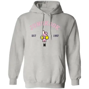 BT21 Cooky Hoodie BTS JungKook Hooded Sweatshirt