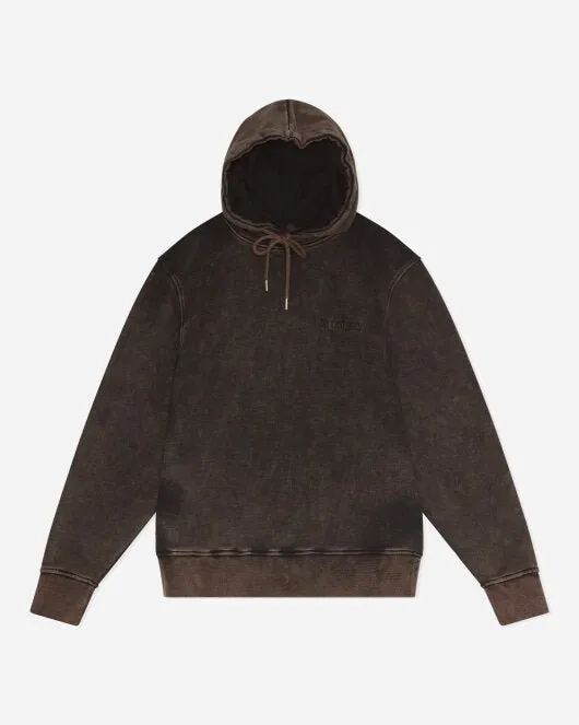 Bulky Hoodie - Brown Acid