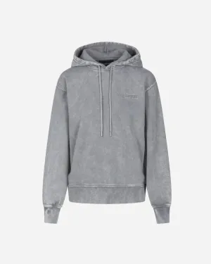 Bulky Hoodie - Grey Acid Logo