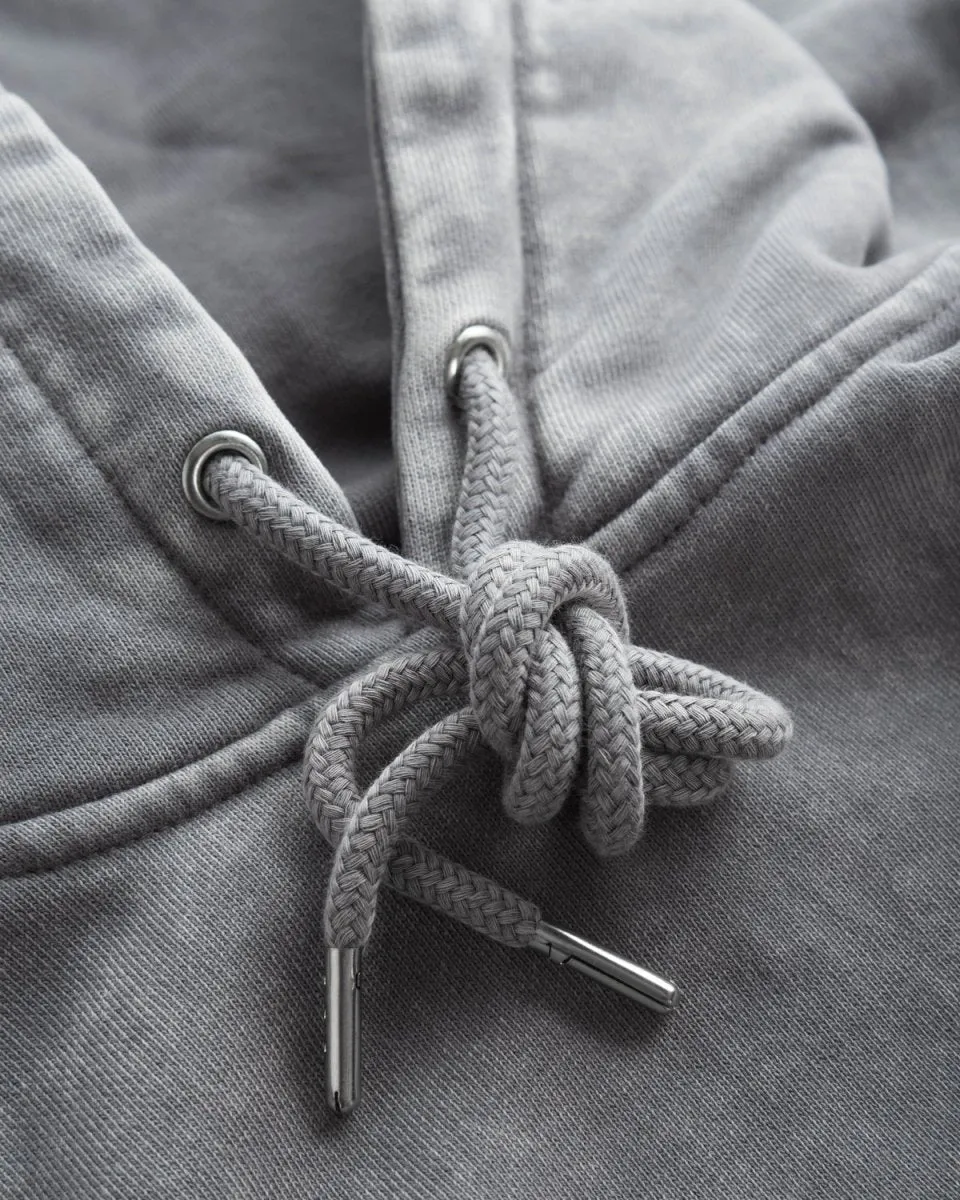 Bulky Hoodie - Grey Acid Logo
