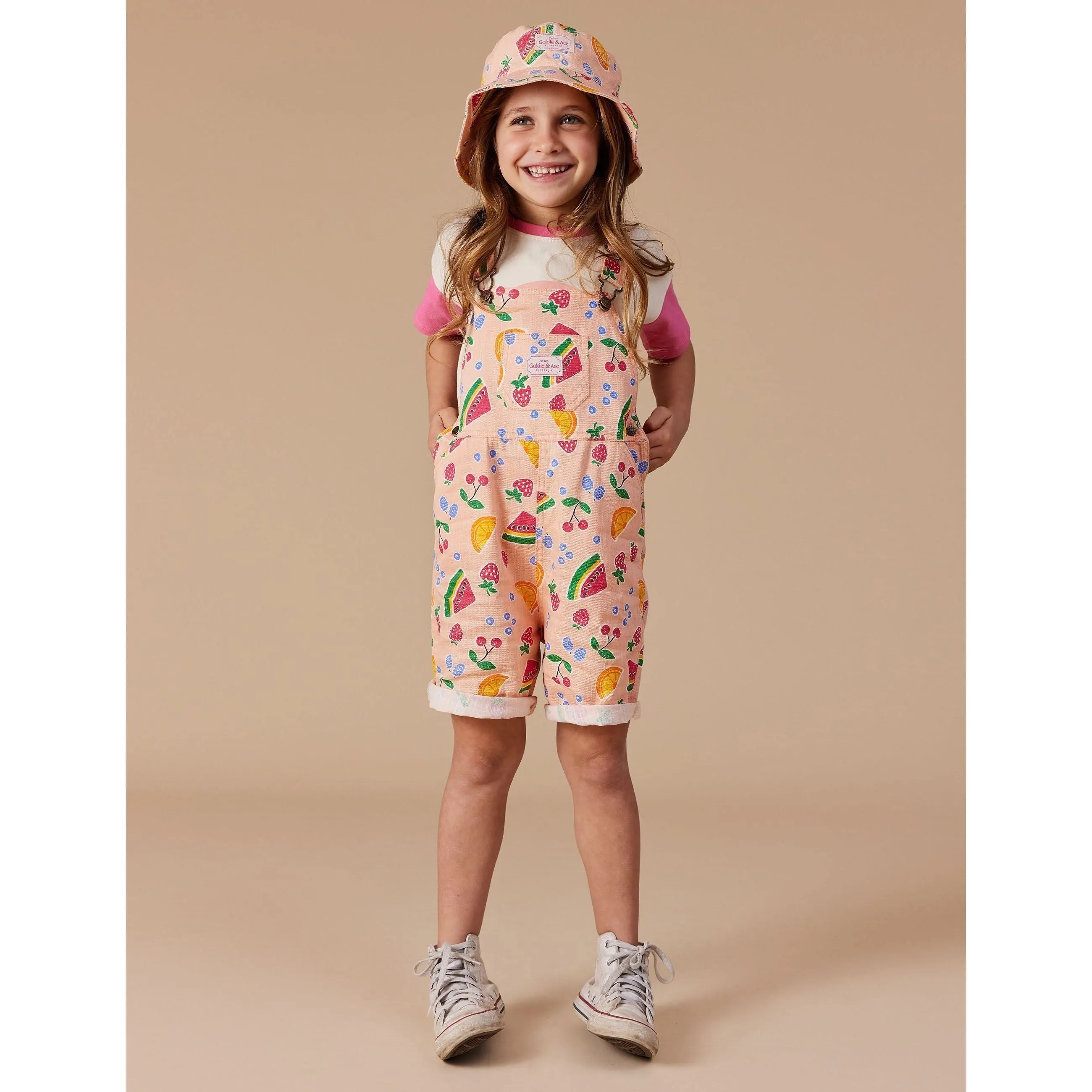 Burton Fruit Salad Linen Overalls