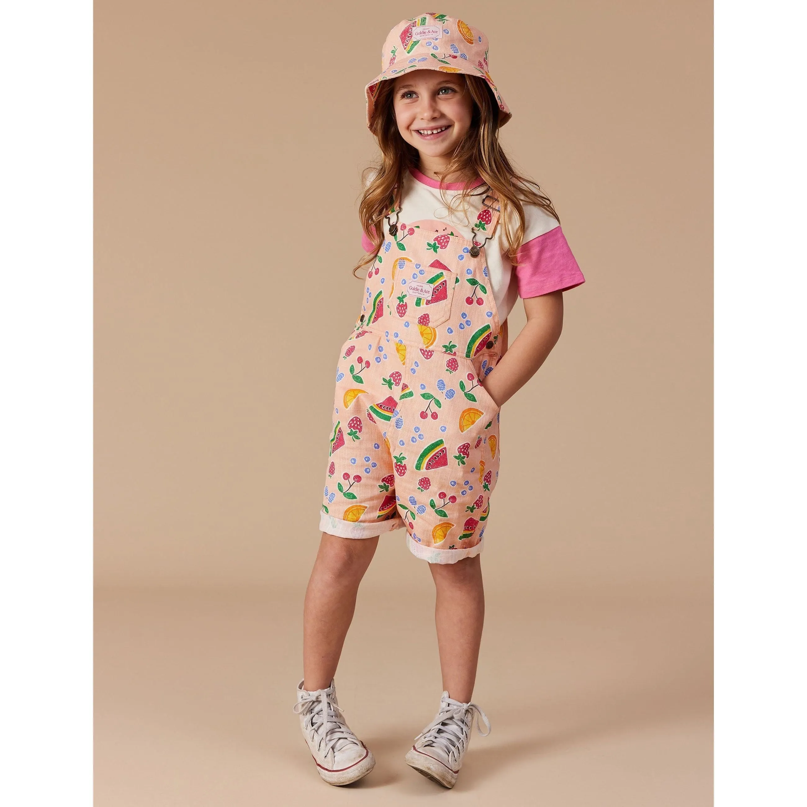 Burton Fruit Salad Linen Overalls