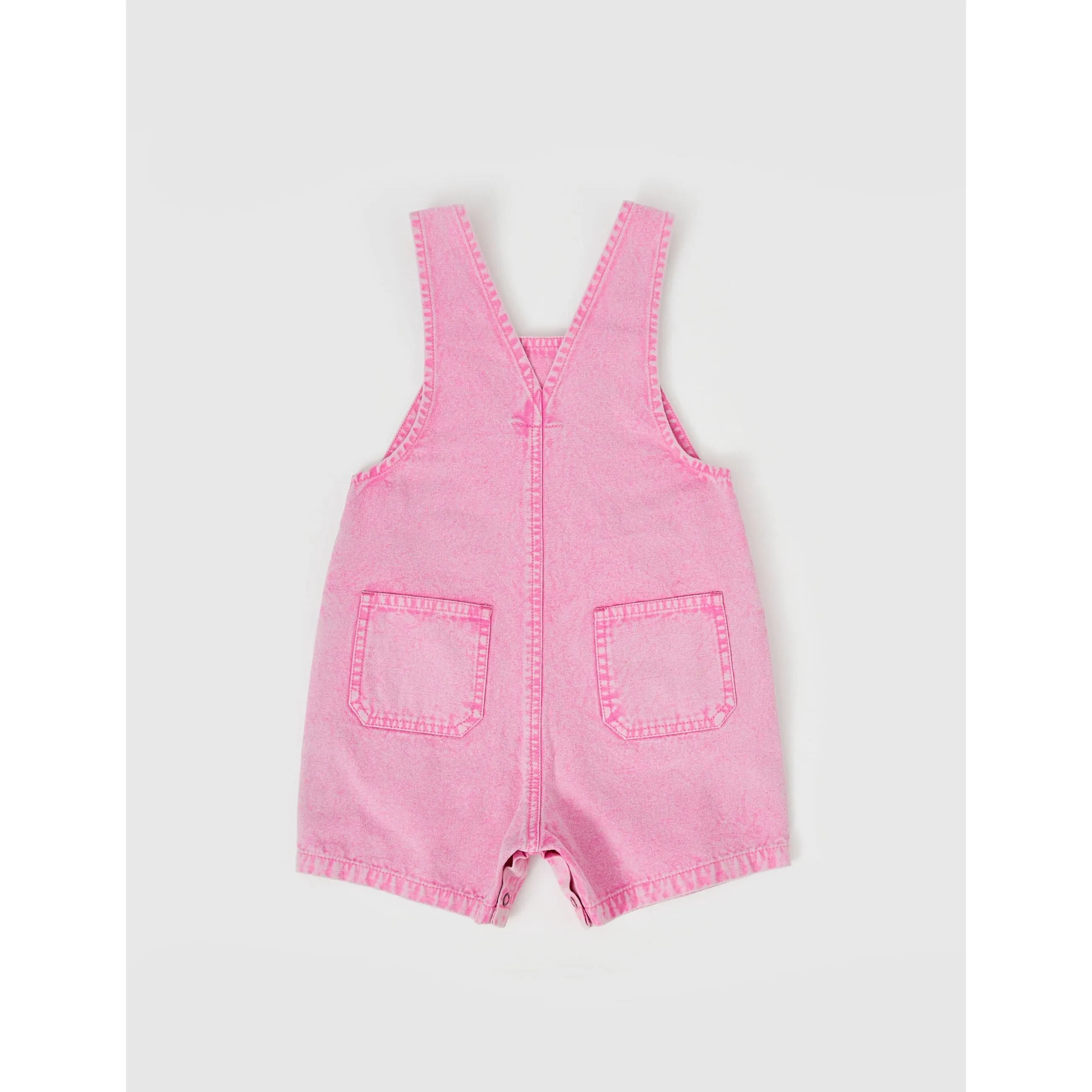 Burton Vintage Washed Denim Overalls