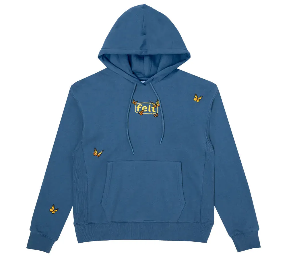 BUTTERFLY FLEECE HOODIE