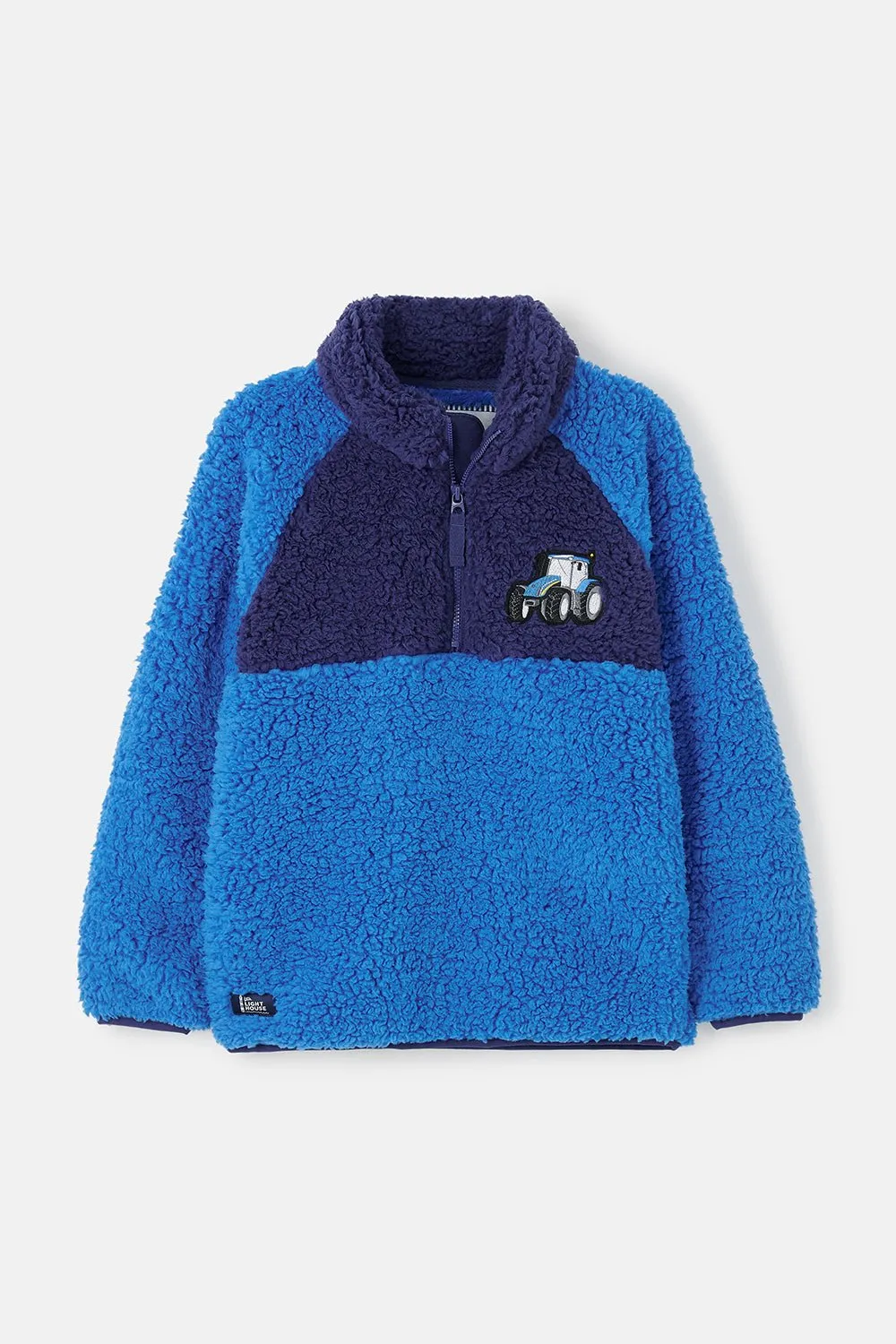 Caden Fleece - Blue Tractor