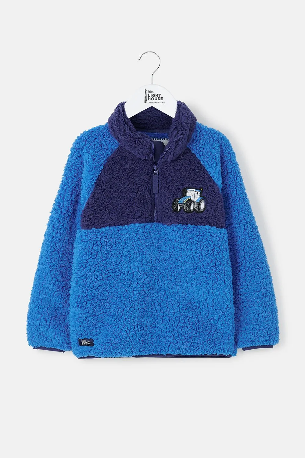 Caden Fleece - Blue Tractor