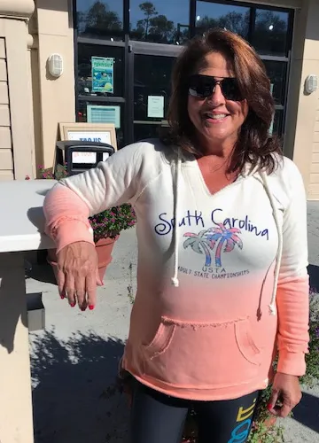 Carolina Palms Ombre Sweatshirt