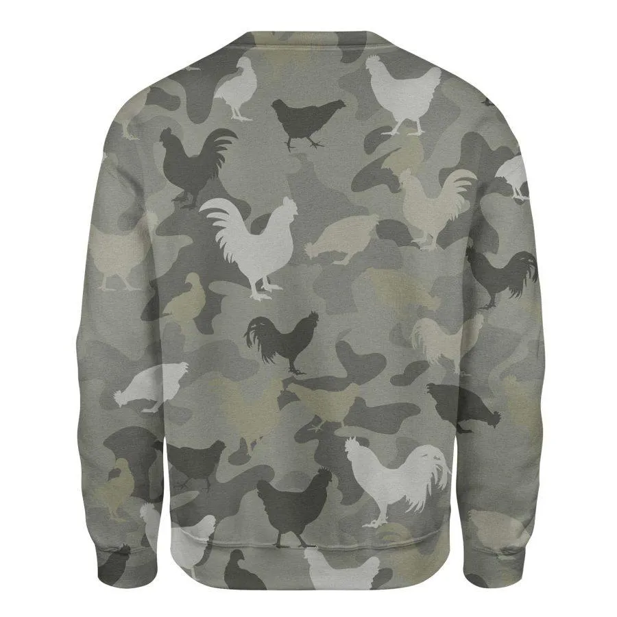 Chicken - Camo - Premium Sweatshirt