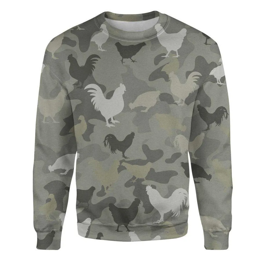 Chicken - Camo - Premium Sweatshirt