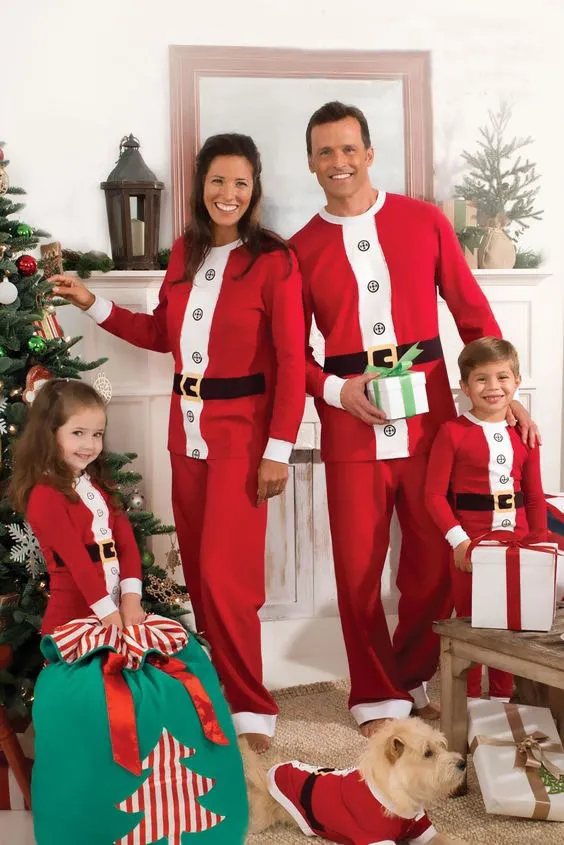 Christmas Family Pajamas Set