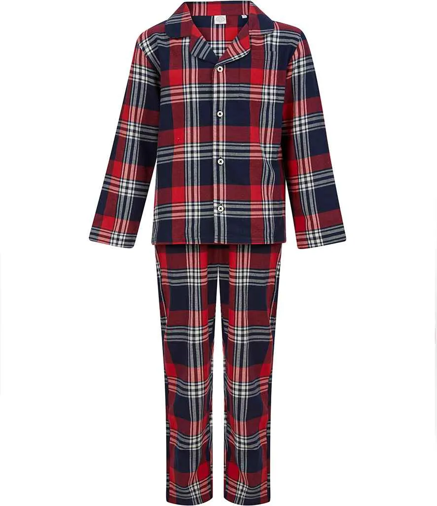 Christmas Tartan Pyjama Set