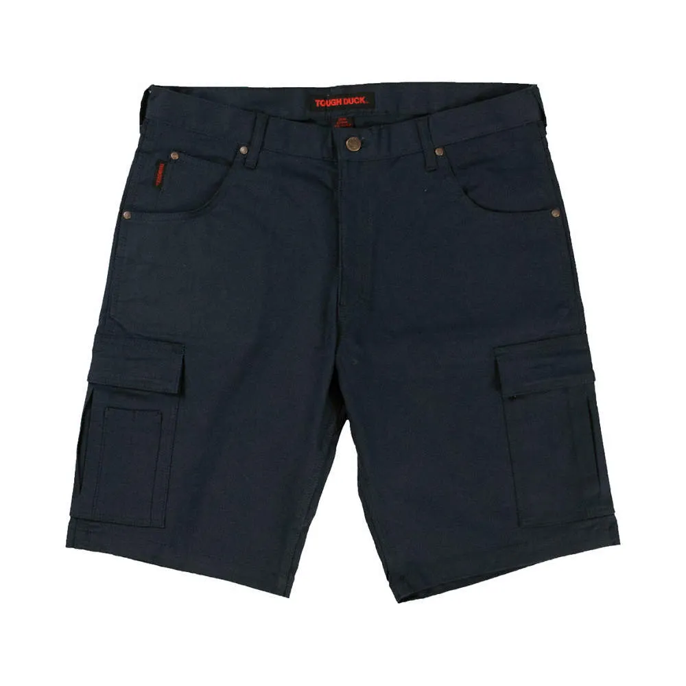 CL631016-34-Navy Flex Twilled Cargo Shorts