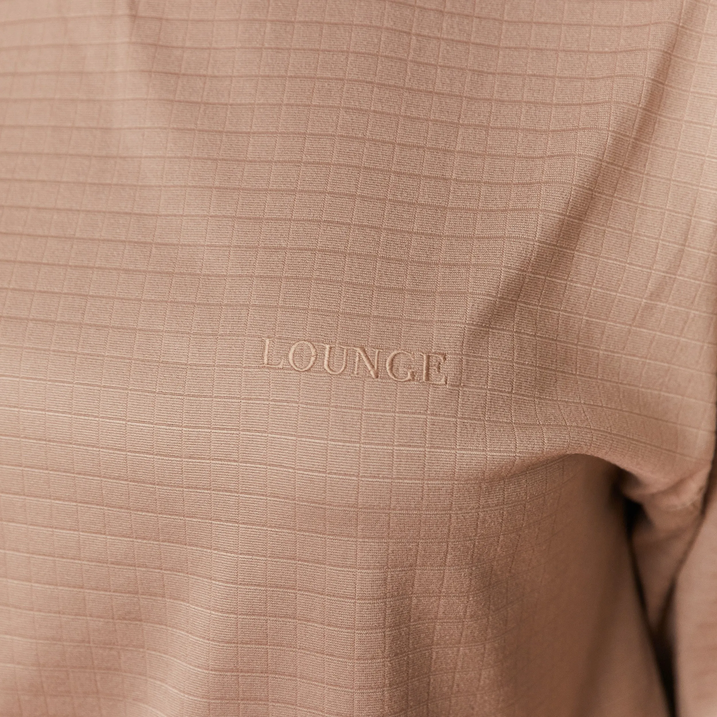 Classic Fleece Oversize Haut de Pyjama - Nude