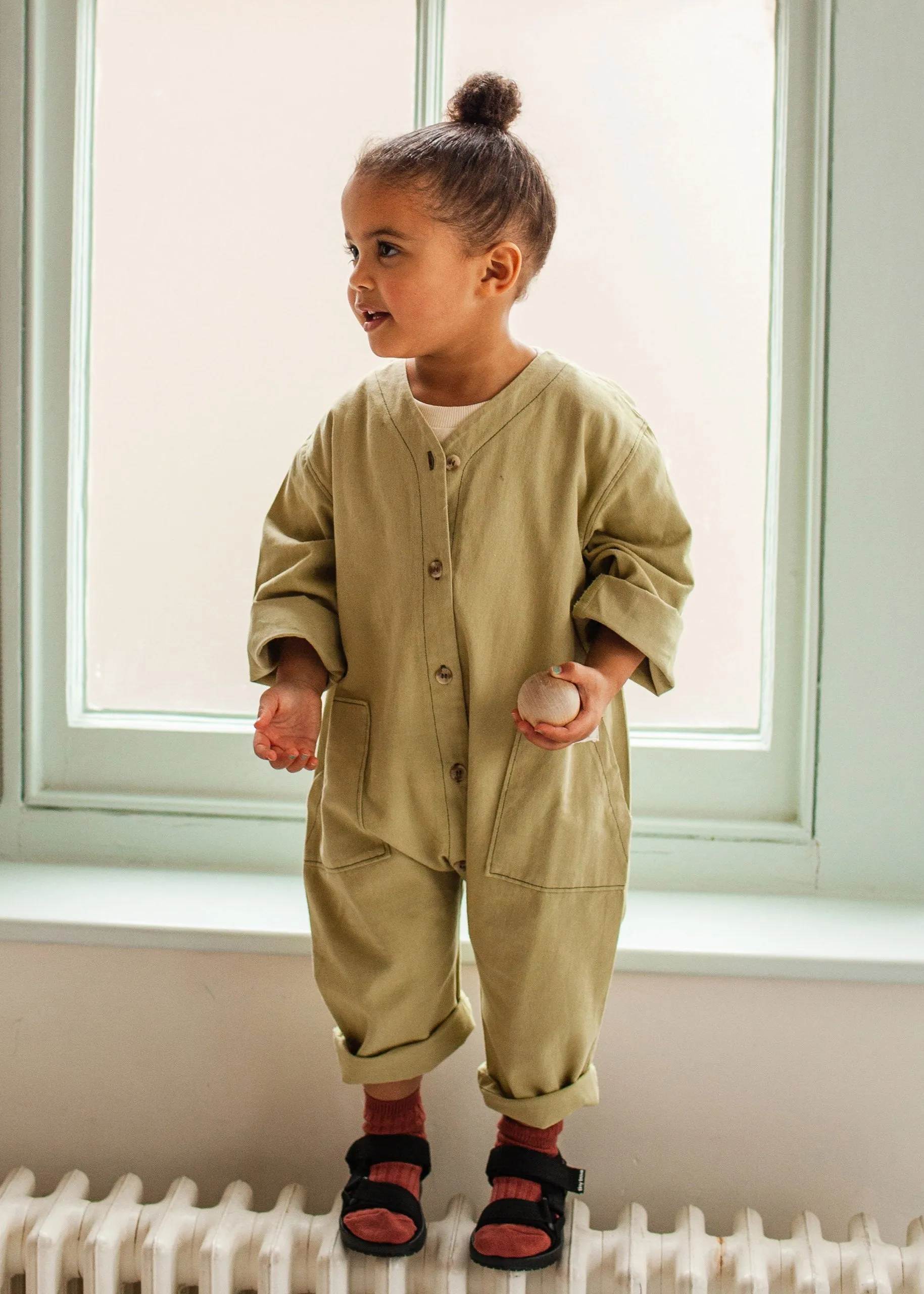 Claude x Ando Overalls Sage